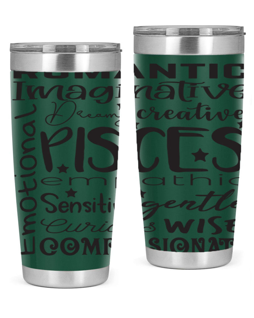 pisces 570#- zodiac- Tumbler