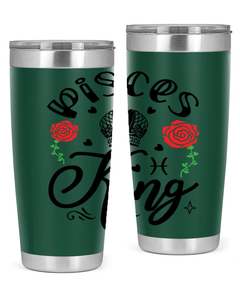 pisces king 375#- zodiac- Tumbler