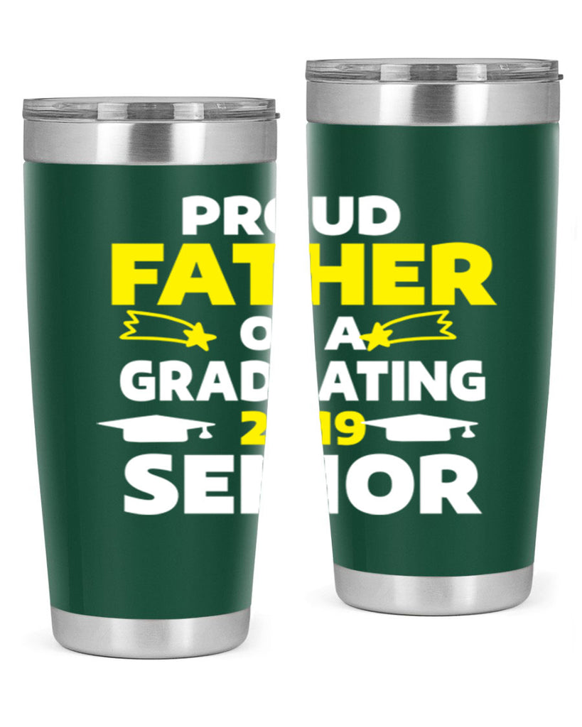 proud father of a graduating 264#- fathers day- Tumbler