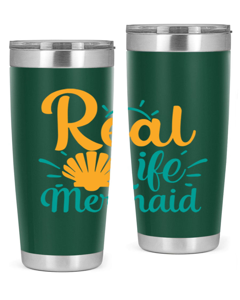 real life mermaid Style 79#- summer- Tumbler
