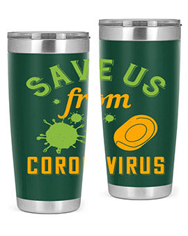 save us from coronavirus Style 24#- corona virus- Tumbler
