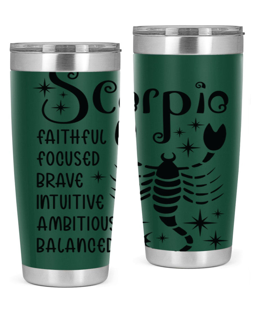 scorpio 431#- zodiac- Tumbler
