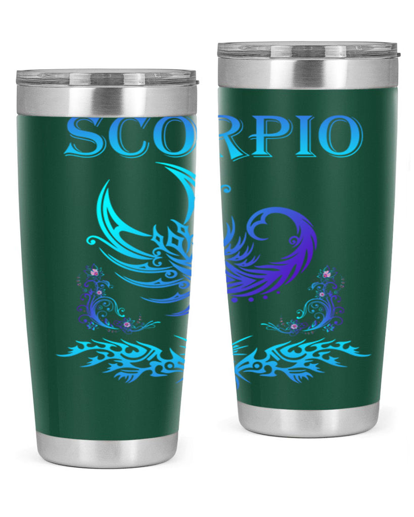 scorpio 449#- zodiac- Tumbler