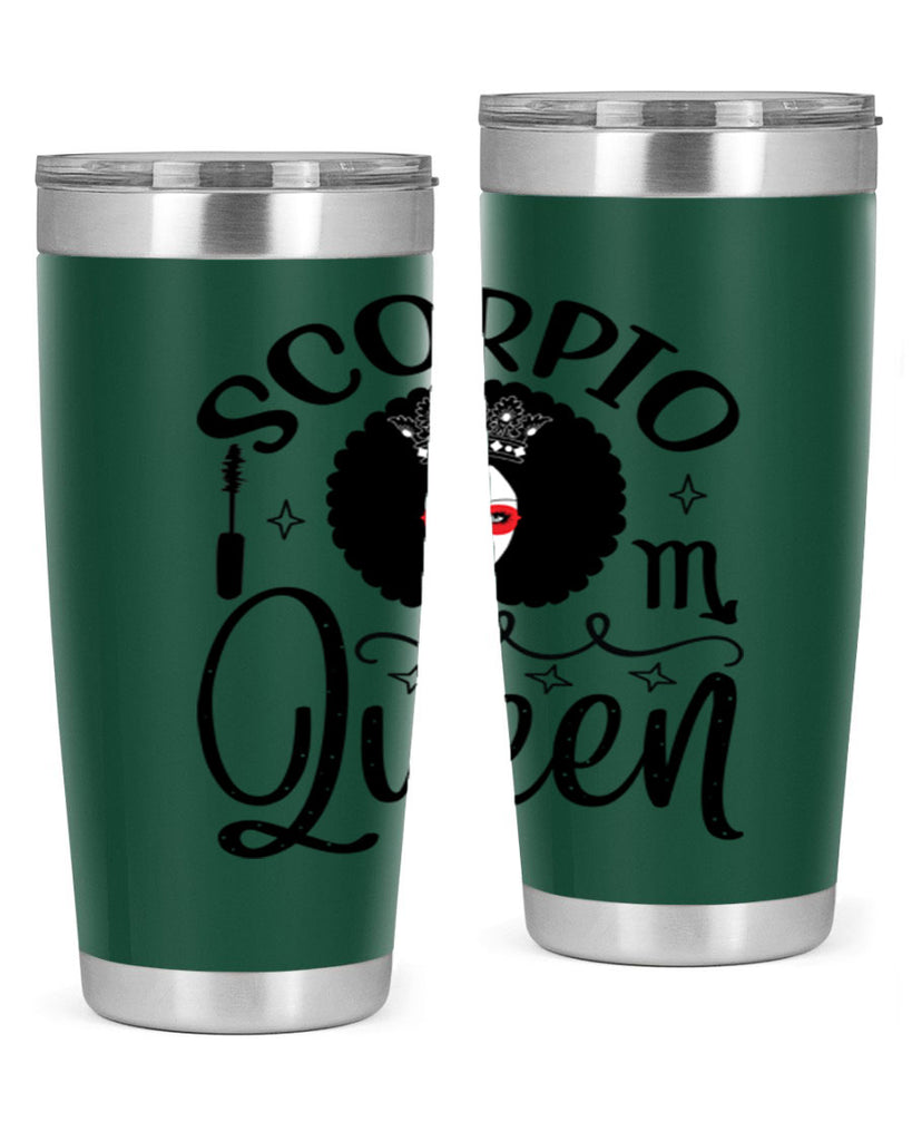 scorpio queen 448#- zodiac- Tumbler