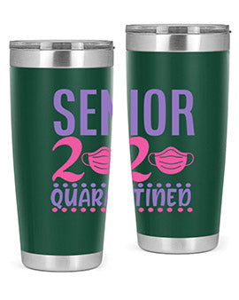 senior quarantined Style 45#- corona virus- Tumbler