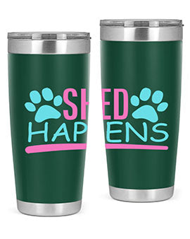 shed happens Style 64#- dog- Tumbler