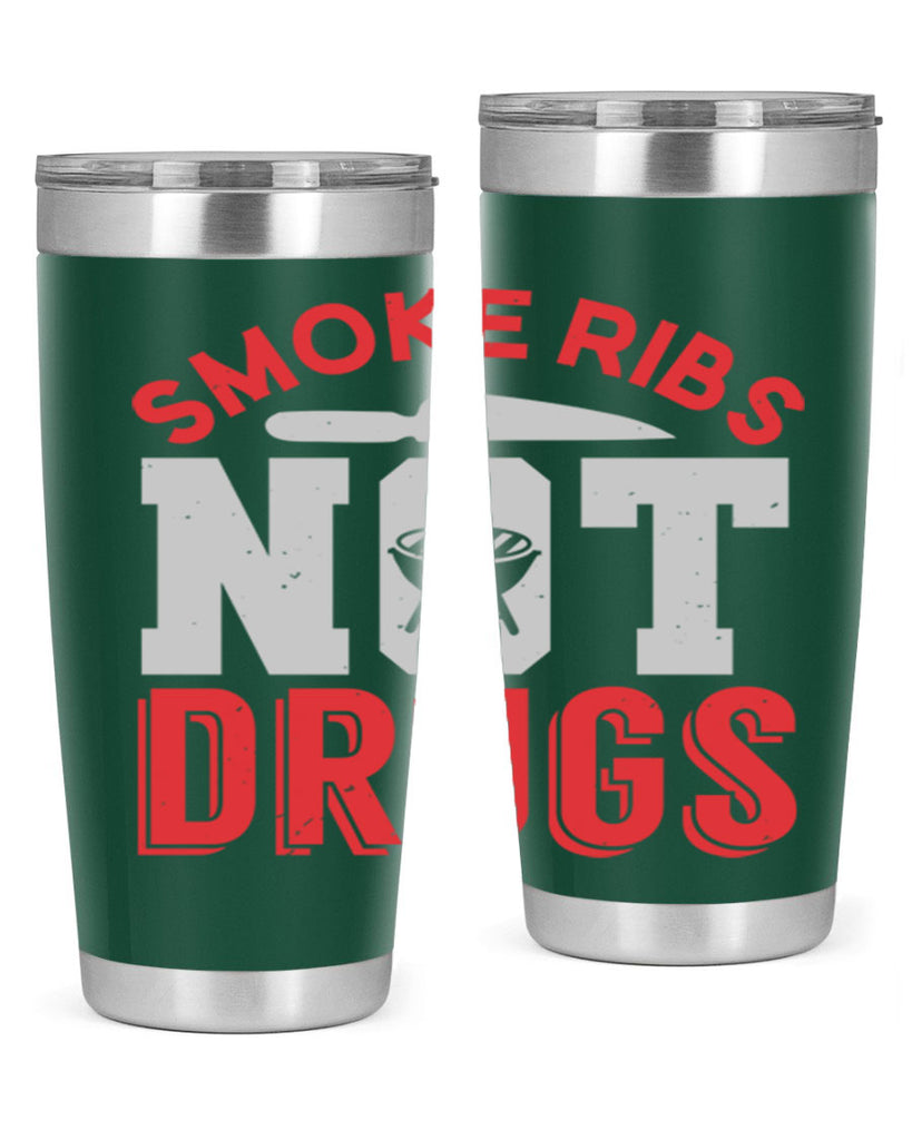 smok ribs not drugs 13#- bbq- Tumbler