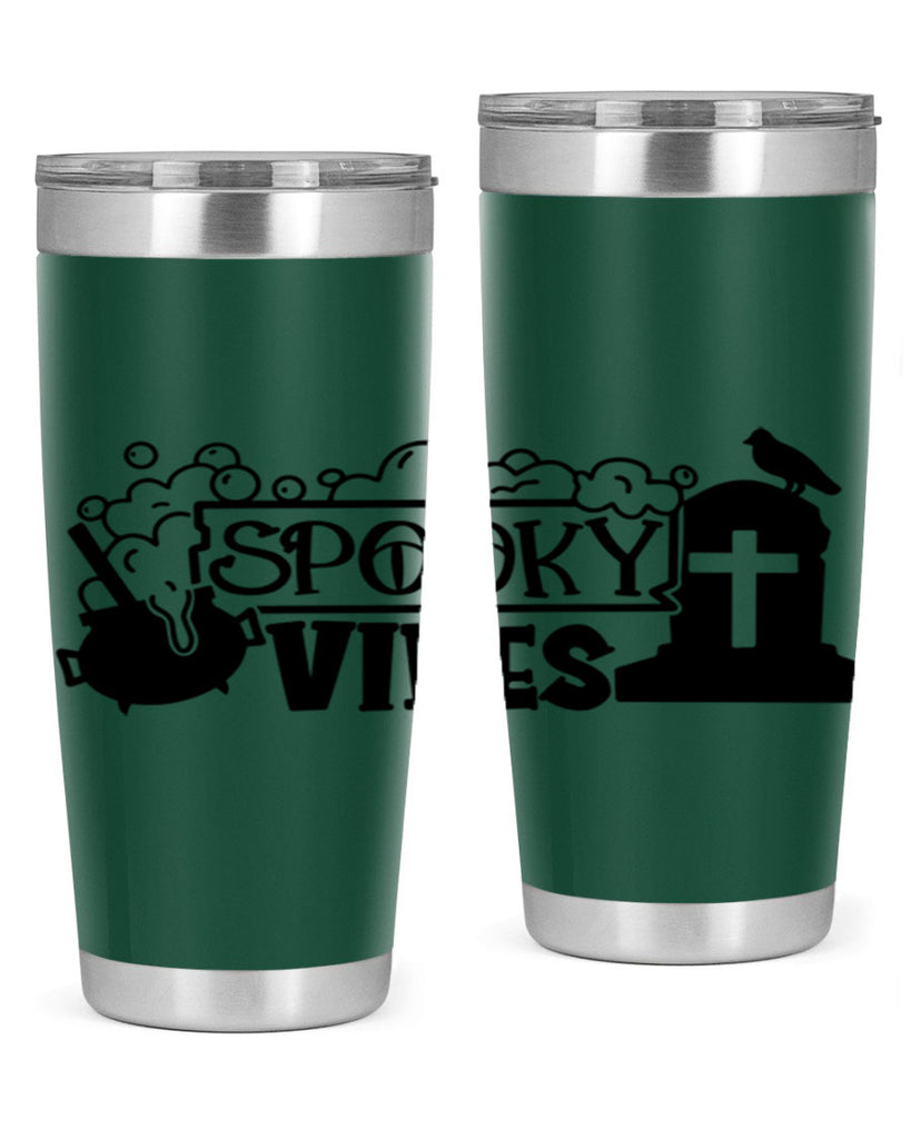 spooky vibes 20#- halloween- Tumbler