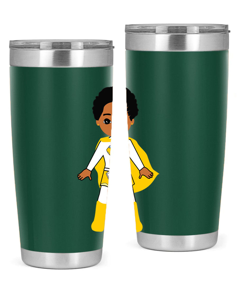 super kid 10#- black men - boys- tumbler