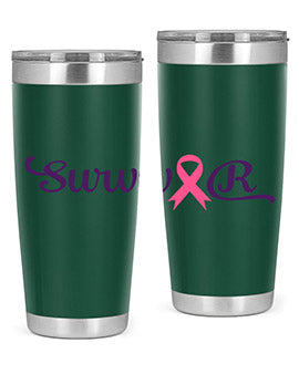 survivor Style 3#- breast cancer- Tumbler