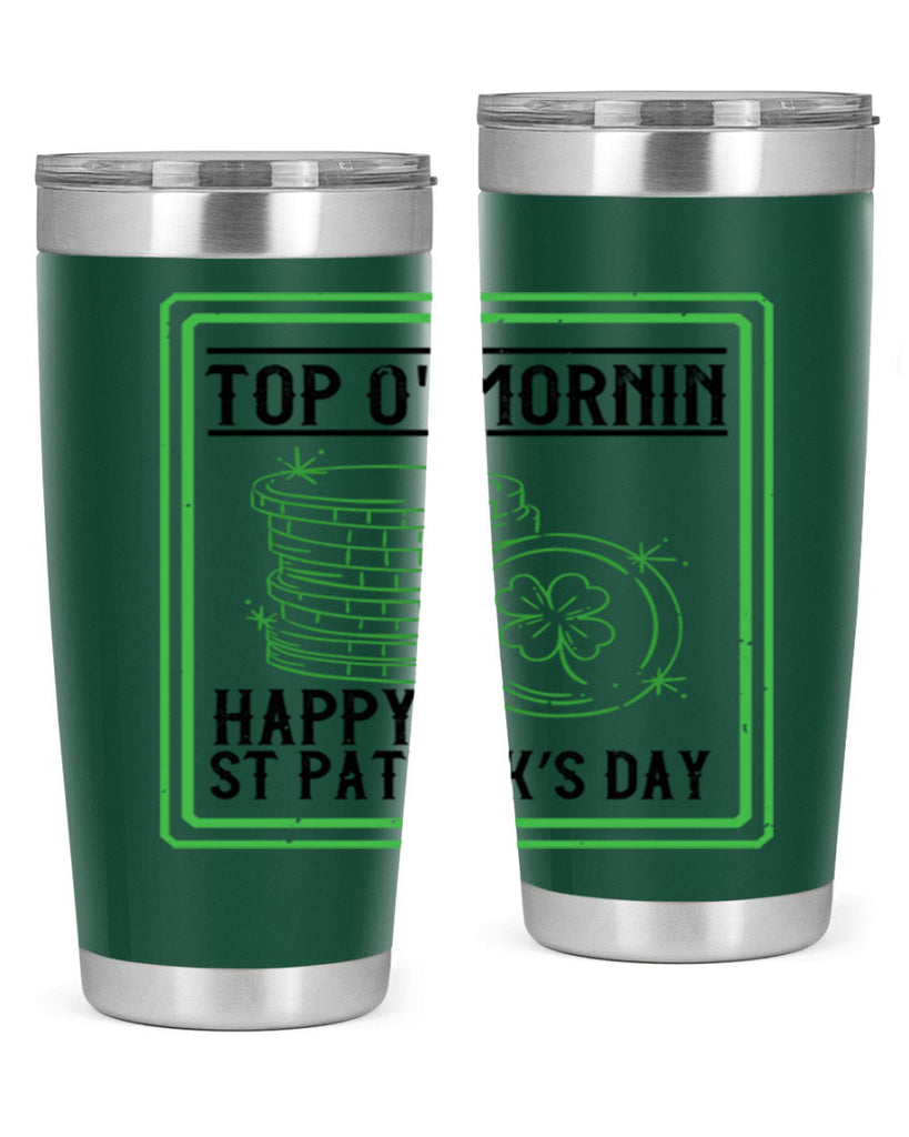 top o mornin happy st patrick’s day Style 8#- St Patricks Day- Tumbler