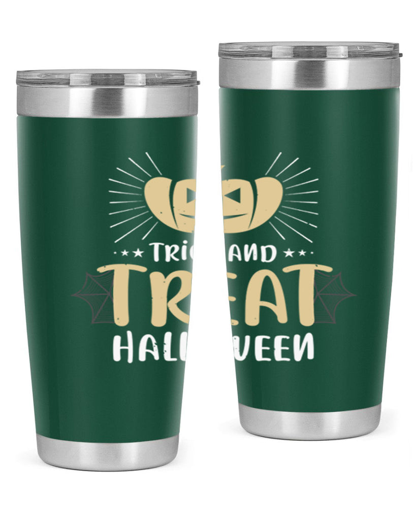 trick and treat halloween 125#- halloween- Tumbler