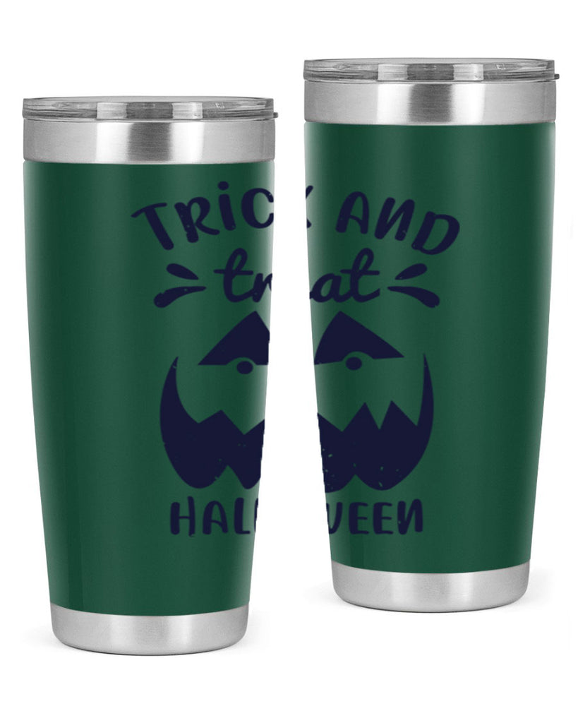 trick and treat halloween 126#- halloween- Tumbler
