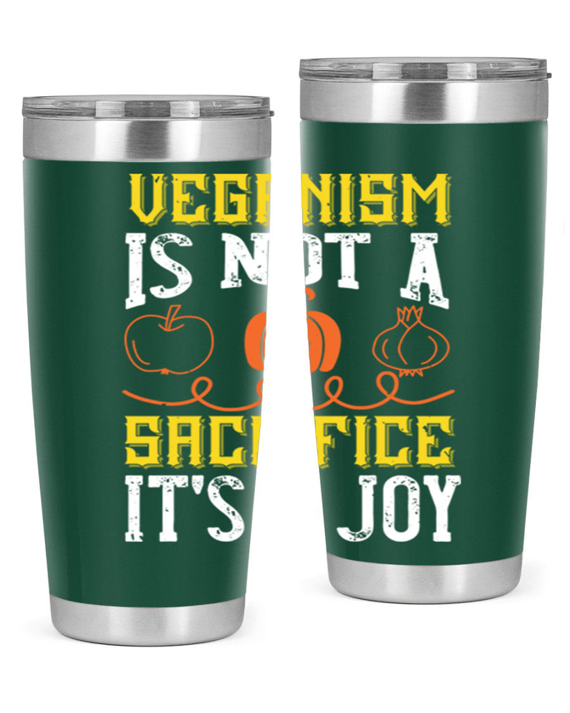 veganism is not a sacrificeits a joy 17#- vegan- Tumbler