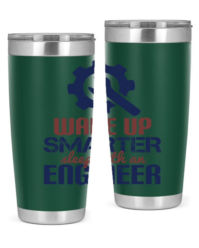wake up smarter sleep with an engineer Style 31#- engineer- tumbler