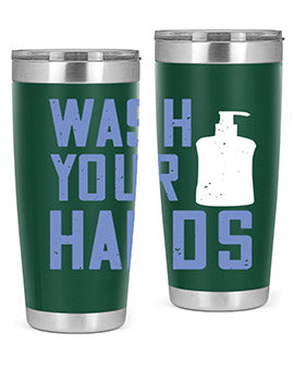 wash your hands Style 13#- corona virus- Tumbler