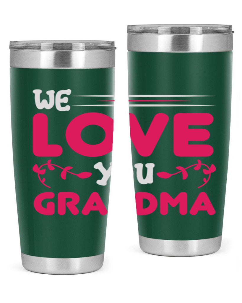 we love you grandma 27#- mom- Tumbler