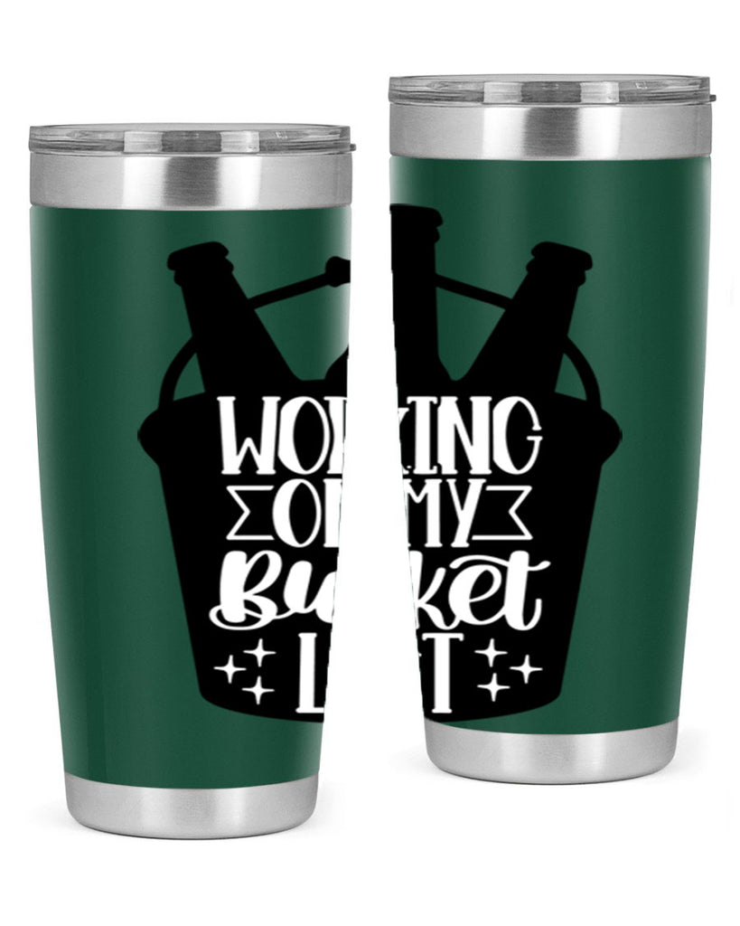 working on my bucket list 14#- beer- Tumbler