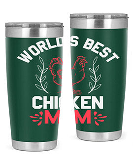 world’s best chicken mom Style 1#- chicken- Tumbler