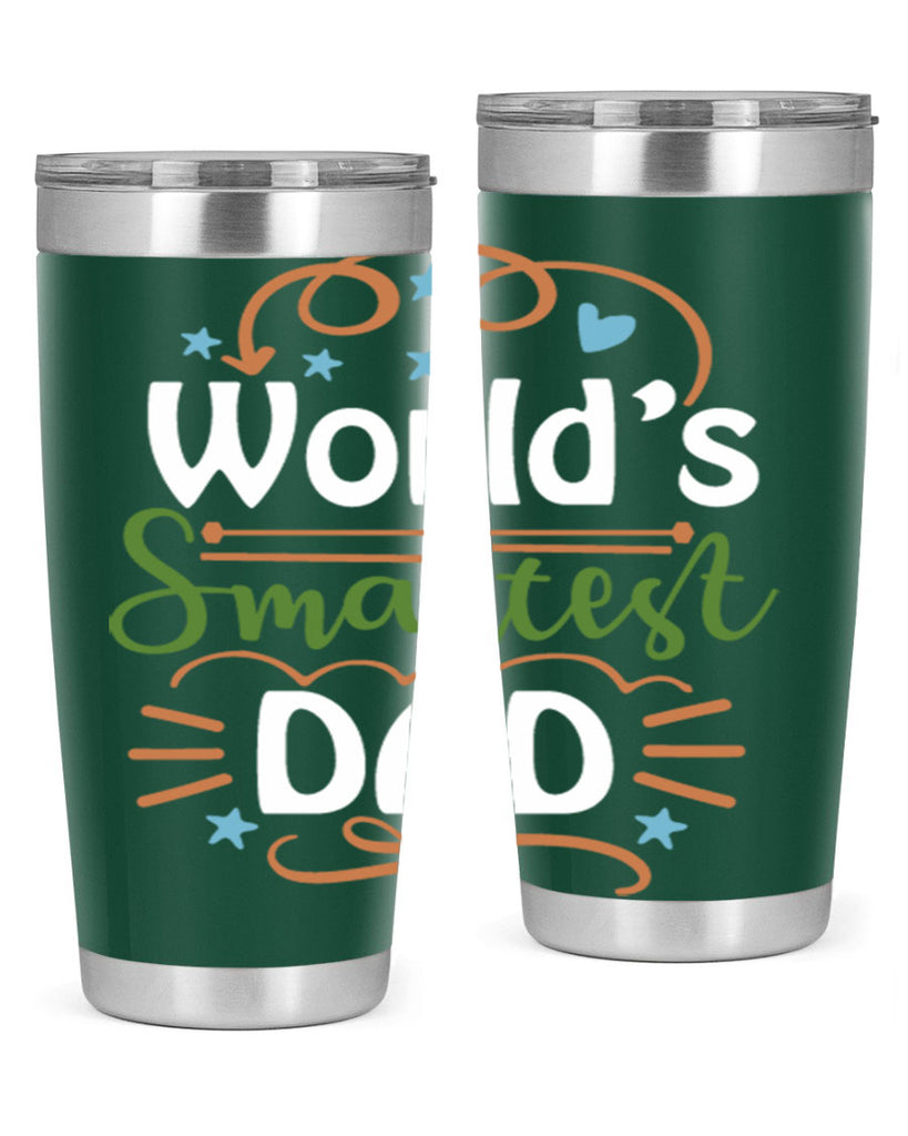 world’s smartest dad 2#- fathers day- Tumbler