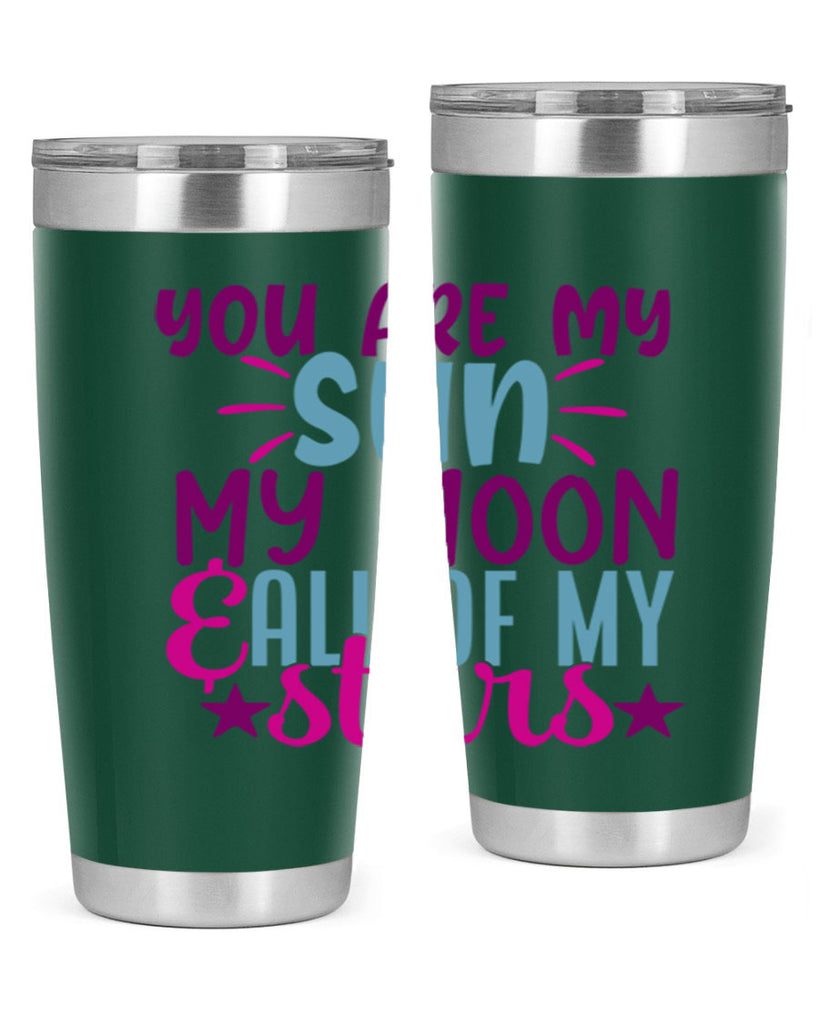 you are my sun my moon all of my stars 5#- family- Tumbler