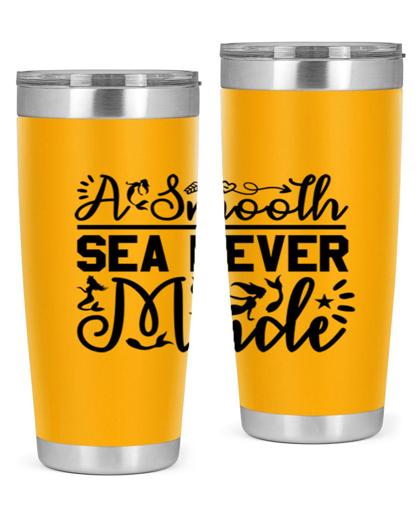 A Smooth Sea Never Made 11#- mermaid- Tumbler