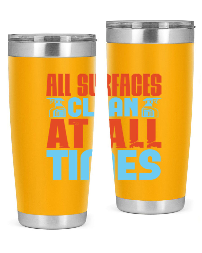All surfaces clean at all times Style 2#- cleaner- tumbler