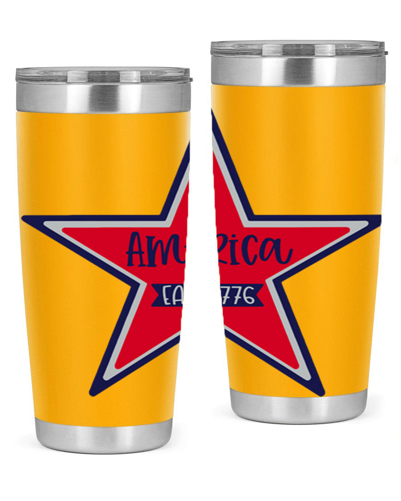 America East Style 144#- Fourt Of July- Tumbler