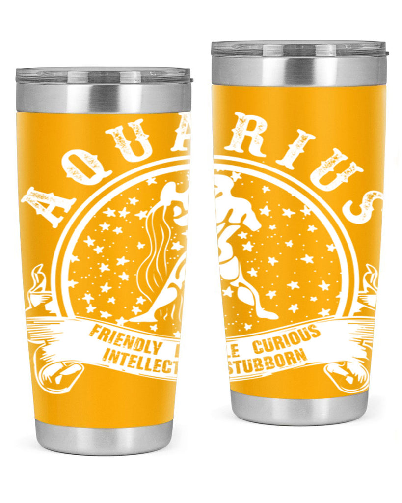 Aquarius 43#- zodiac- Tumbler