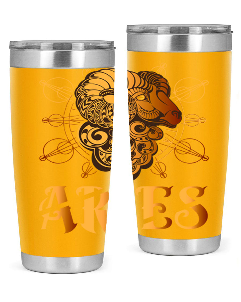 Aries 121#- zodiac- Tumbler