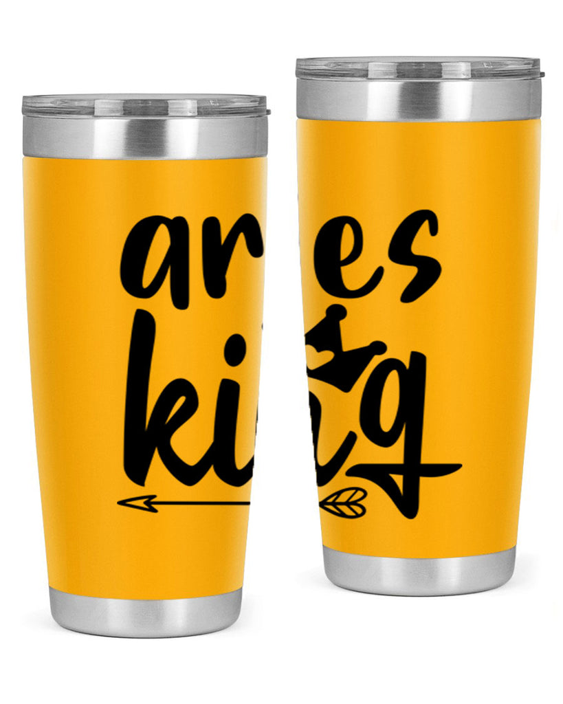 Aries king 108#- zodiac- Tumbler