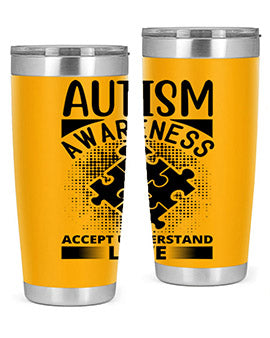 Autism awareness Style 43#- autism- Tumbler