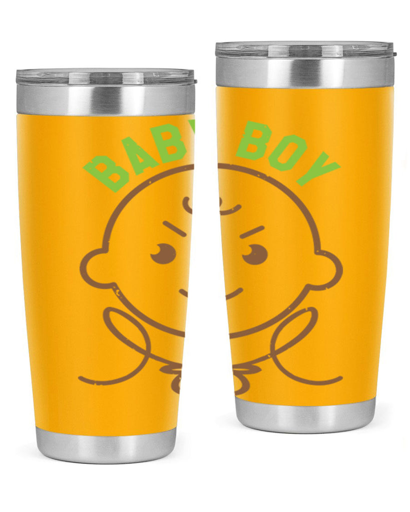 Baby Boy Style 4#- baby shower- tumbler