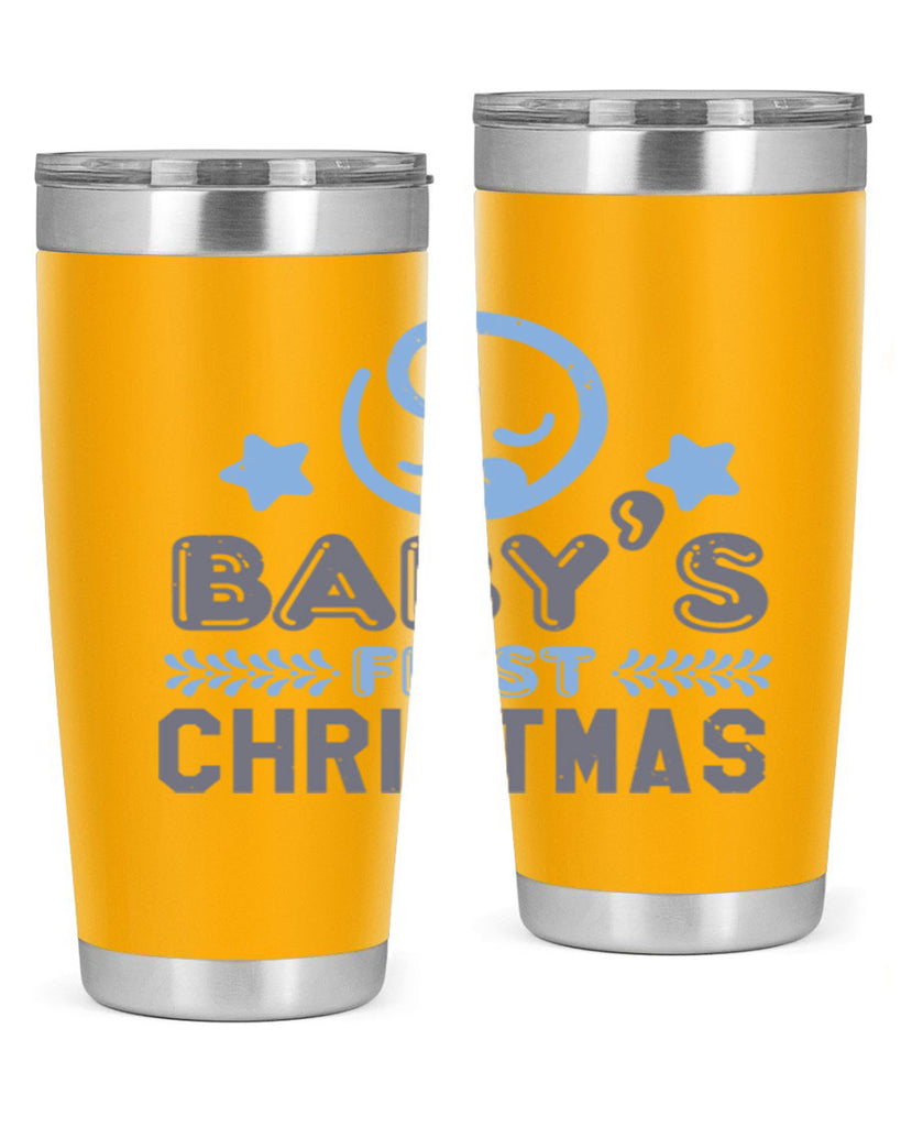 Baby First Christmas Style 2#- baby shower- tumbler