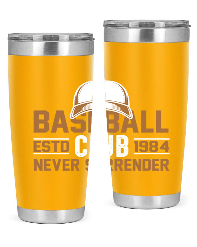 Base 1447#- baseball- Tumbler