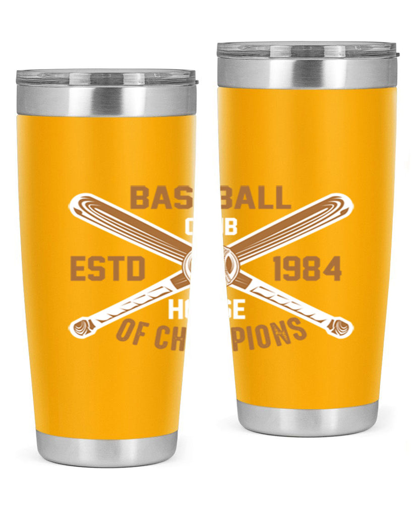 Baseball 1443#- baseball- Tumbler