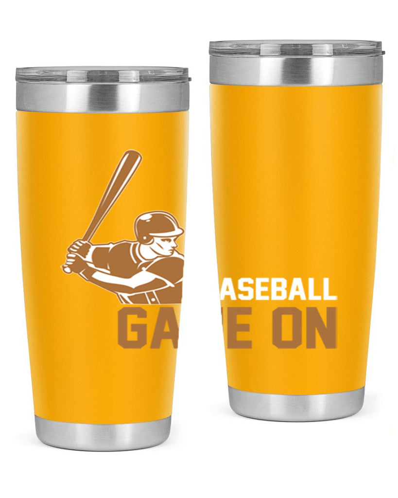 Baseball game 1446#- baseball- Tumbler