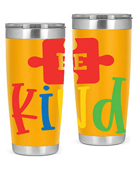 Be Kind Style 9#- autism- Tumbler