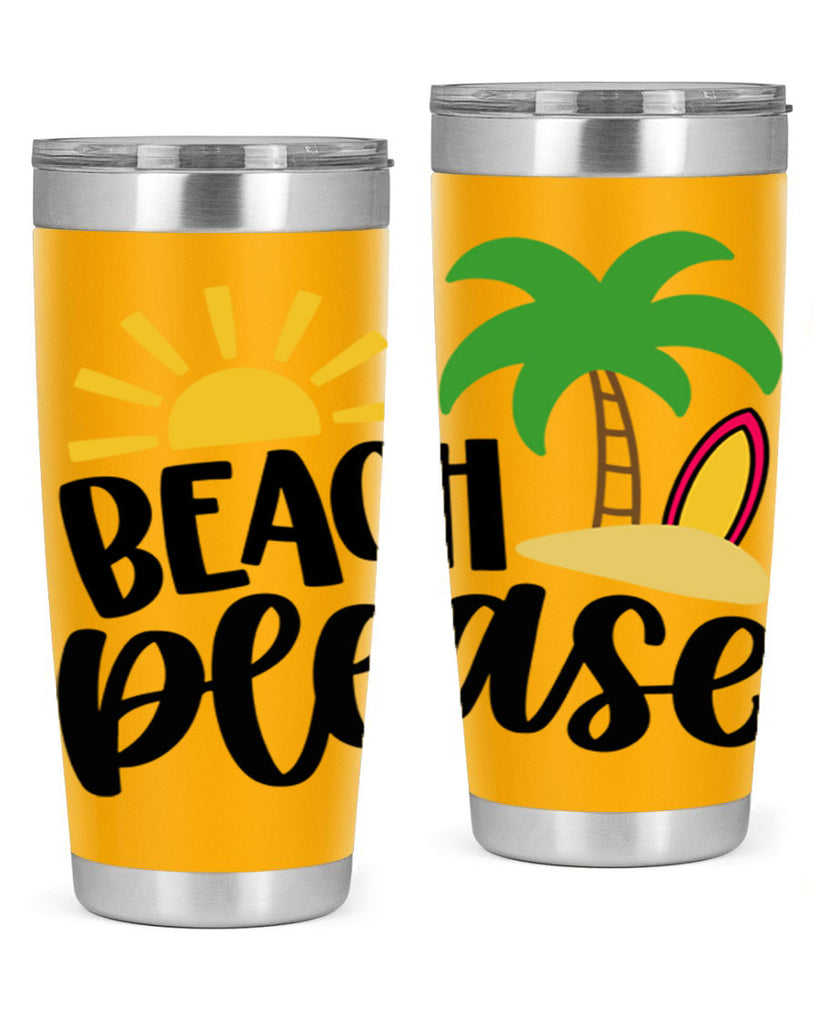 Beach Please Style 51#- summer- Tumbler
