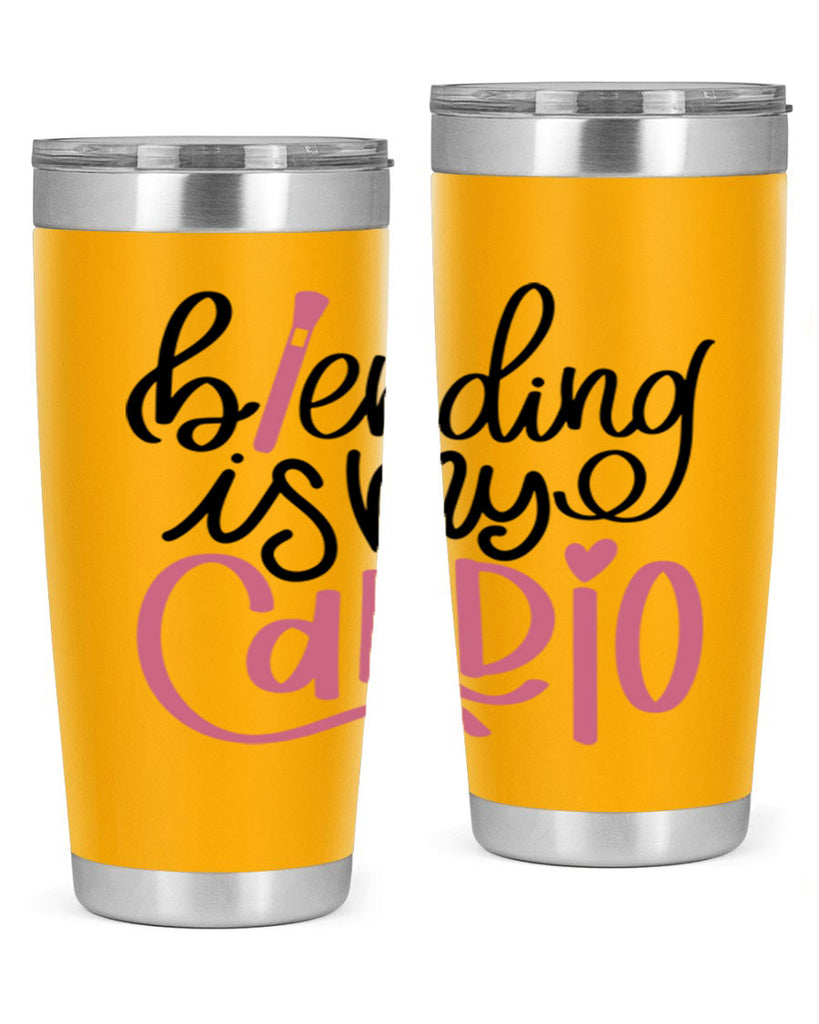 Blending is my Cardio Style 130#- make up- Tumbler