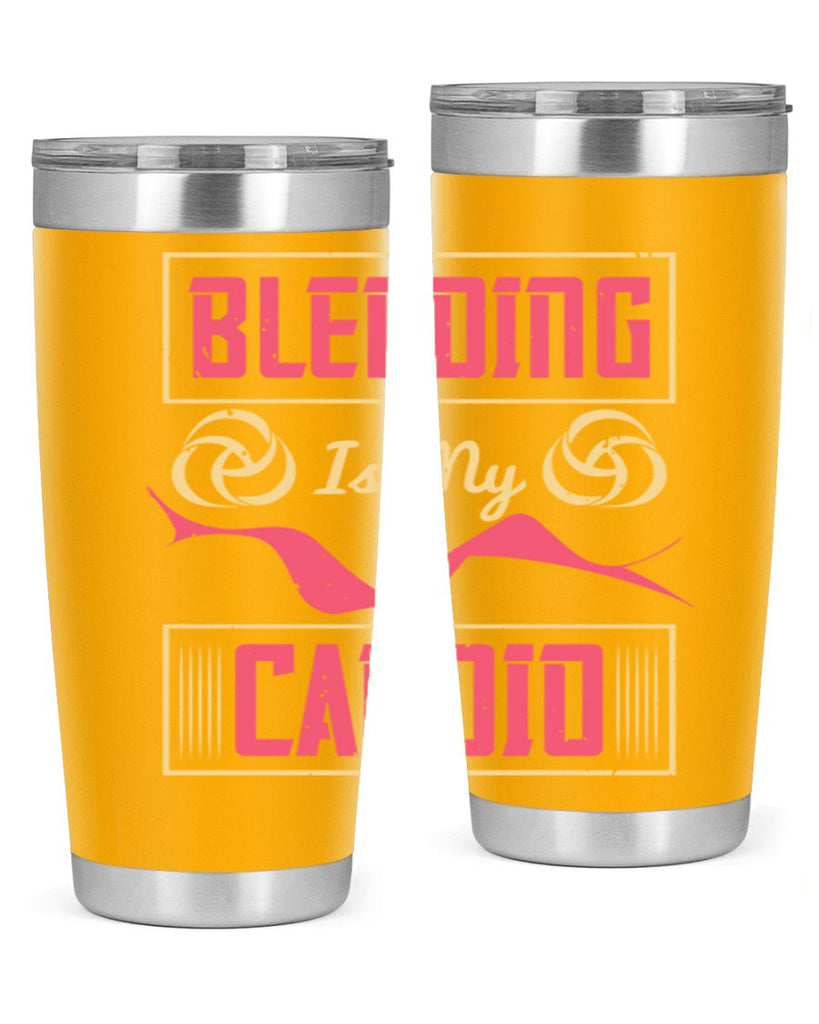 Blending is my cardio Style 167#- make up- Tumbler