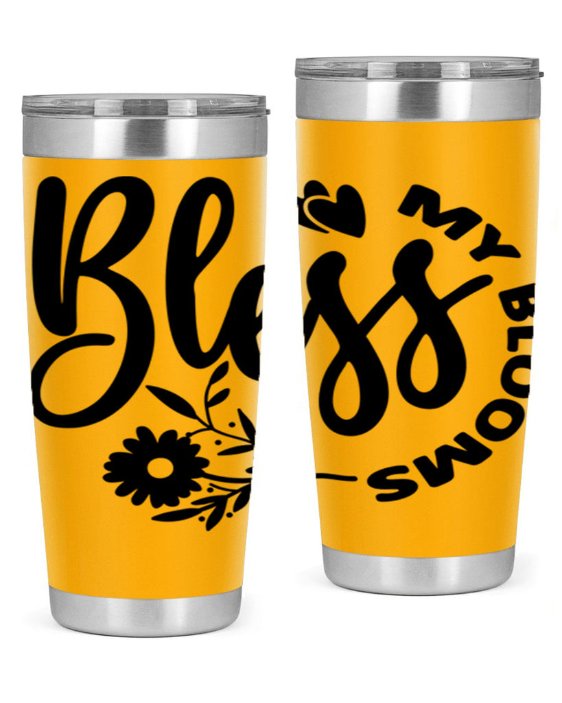 Bless My Blooms47#- spring- Tumbler