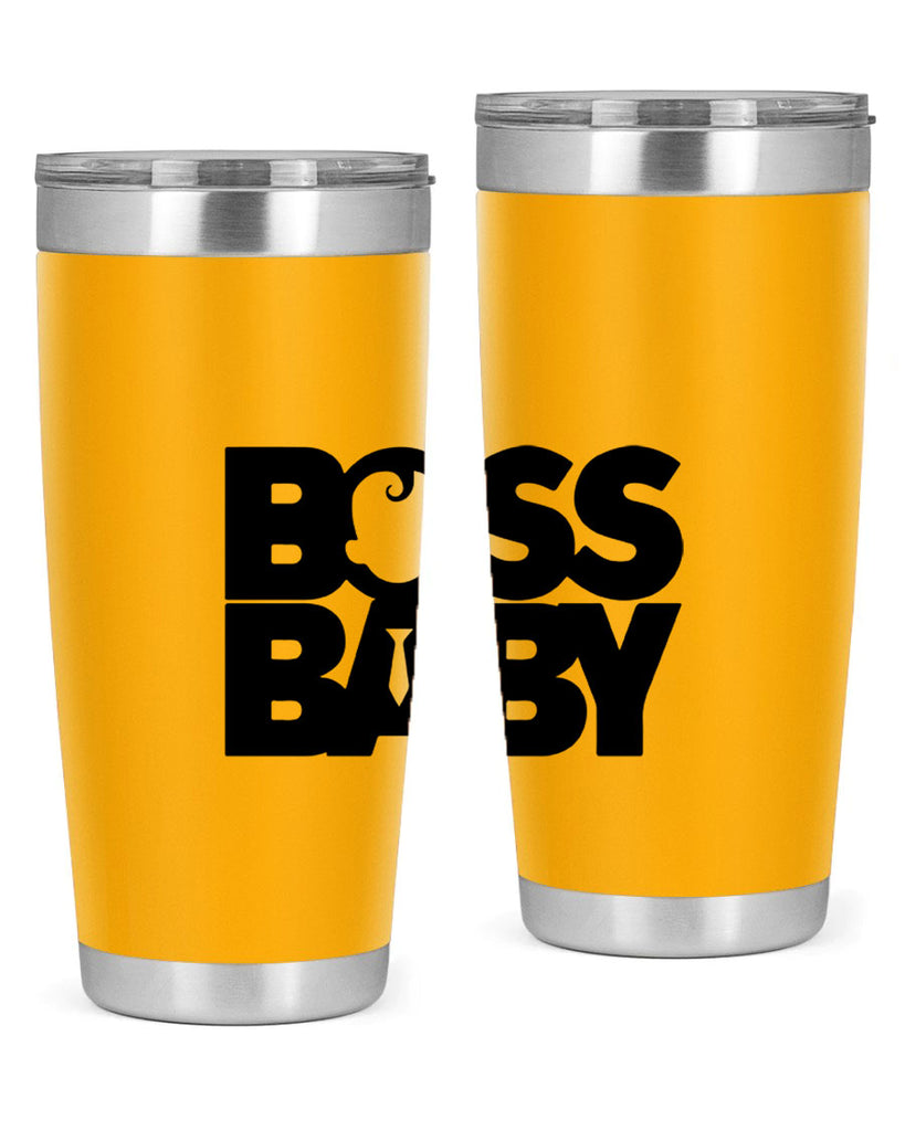 Boss Baby On Board 1#- black words phrases- Cotton Tank