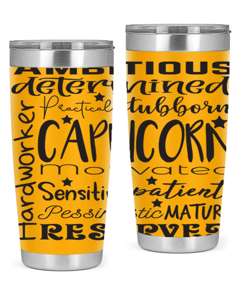 Capricorn 566#- zodiac- Tumbler