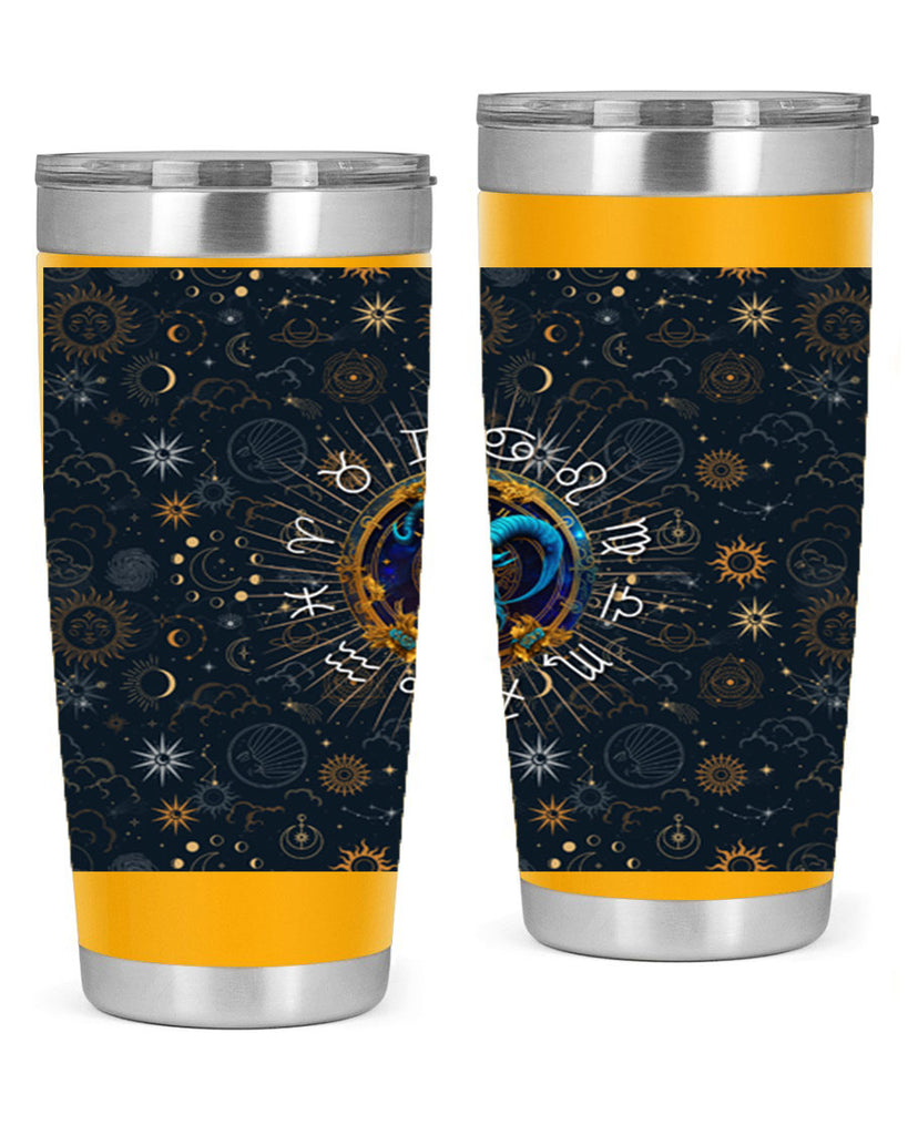 Capricorn Straight 184#- zodiac- Tumbler