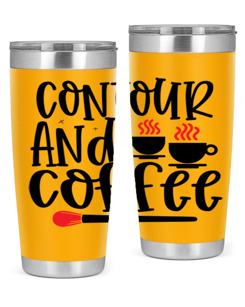 Contour And Coffee Style 242#- make up- Tumbler