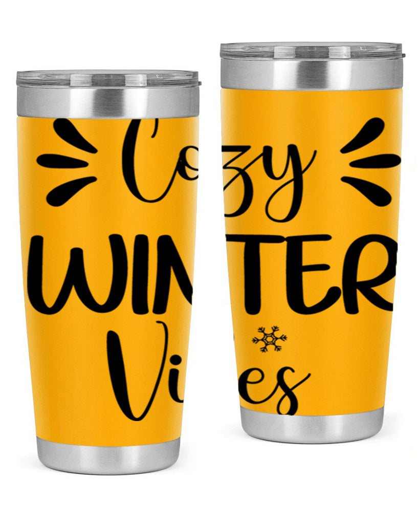 Cozy Winter Vibes76#- winter- Tumbler
