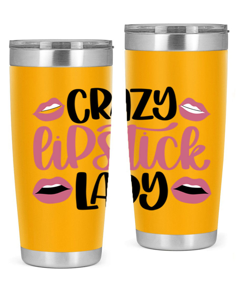 Crazy Lipstick Lady Style 107#- make up- Tumbler