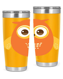 Cute Owl A TurtleRabbit 2#- owl- Tumblers