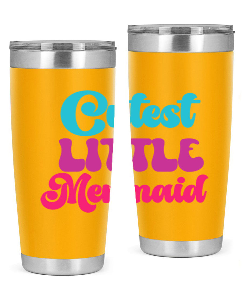 Cutest Little Mermaid 90#- mermaid- Tumbler